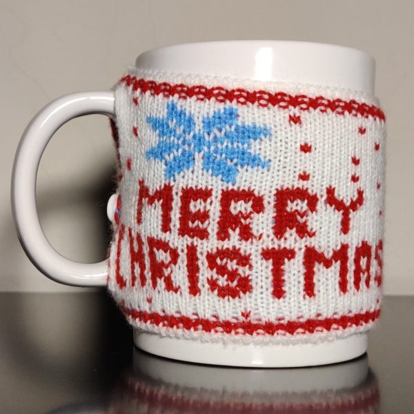 Woven sleeve mug