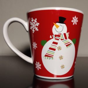 Snowman jolly mug