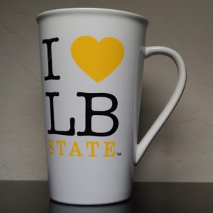 I Love L.B. State Mug